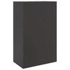 vidaXL Buffet noir 67x39x107 cm acier