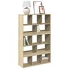 vidaXL Biblioth&egrave;que ch&ecirc;ne sonoma 100x33x156,5 cm bois d'ing&eacute;nierie