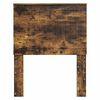 vidaXL T&ecirc;te de lit avec t&ecirc;te de lit Ch&ecirc;ne fum&eacute; 75 cm Bois d'ing&eacute;nierie