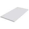 vidaXL Surmatelas Blanc 120 x 200 cm Tissu Jacquard