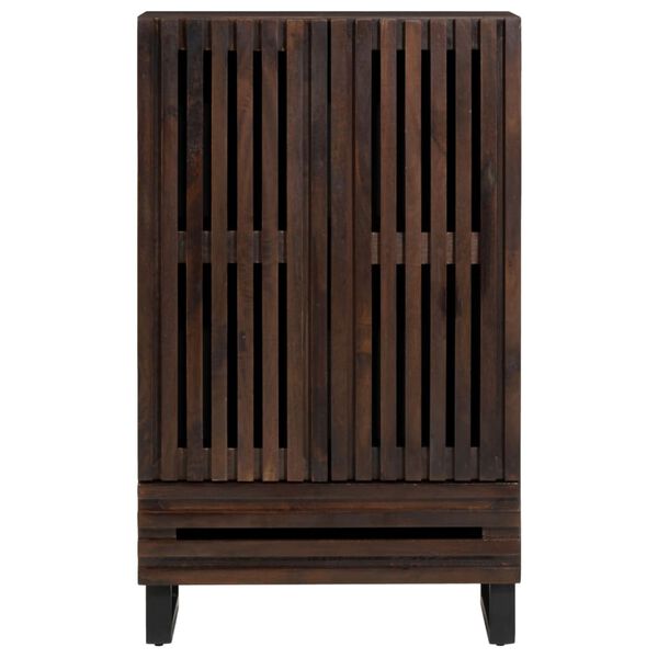 vidaXL Buffet marron 60x34x100 cm bois de manguier massif