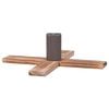 vidaXL Support de sapin de No&euml;l 54x54x16 cm