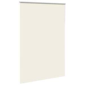 vidaXL Store enrouleur occultant blanc cass&eacute; 150x210 cm largeur tissu