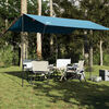 vidaXL B&acirc;che de camping bleu 360x294 cm imperm&eacute;able