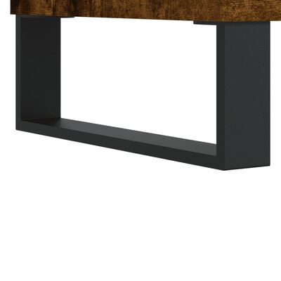 vidaXL Buffet Chêne fumé 60x35x70 cm Bois d'ingénierie