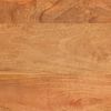 vidaXL Table de chevet marron et noir 50x33x60 cm bois manguier solide