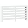 vidaXL Cache-radiateur blanc 149x20x82 cm bois d'ing&eacute;nierie