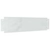 vidaXL Bordures de pelouse 10 pc 100 x 25 x 0,07 cm Acier galvanis&eacute;
