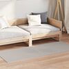 vidaXL Tapis de surface HUARTE Cr&egrave;me 200 x 80 cm Polyester