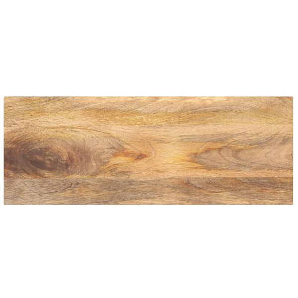 vidaXL Dessus de table 70x30x3,8 cm rectangulaire bois massif manguier