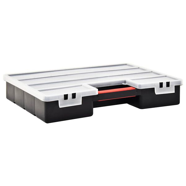 vidaXL Bo&icirc;tes d'assortiment 2 pcs 460x325x80 mm plastique