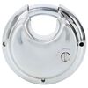 vidaXL Serrures Discus avec Cl&eacute;s 6 pcs Argent 7 x 2.3 x 7 cm