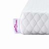 vidaXL Surmatelas Blanc 70 x 200 x 3.5 cm Tissu Jacquard