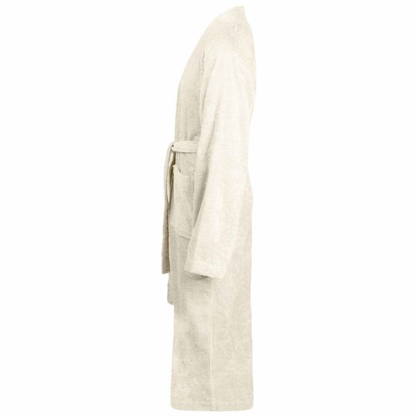 vidaXL Peignoir KINN Cr&egrave;me XXXL Coton