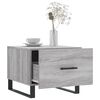 vidaXL Table basse Sonoma gris 50x50x40 cm Bois d'ing&eacute;nierie