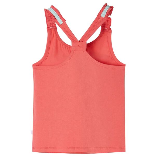 D&eacute;bardeur enfant imprim&eacute; licorne corail 128