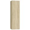 vidaXL Ensemble de meubles TV 6 pcs Ch&ecirc;ne sonoma Bois d'ing&eacute;nierie