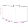 vidaXL Jardini&egrave;re vert olive 40x80x40 cm acier lamin&eacute; &agrave; froid