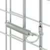 vidaXL Cage pour lapins Argent&eacute; 300 x 100 x 210 cm Acier galvanis&eacute;