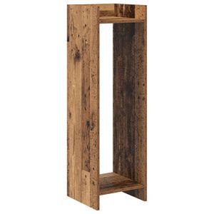 vidaXL Support de Plante Bois ancien 30 x 30 x 100 cm
