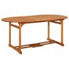 vidaXL Ensemble &agrave; manger de jardin 7 pcs bois massif d'acacia