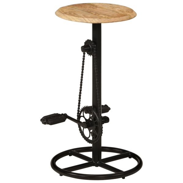 vidaXL Chaises de bar lot de 2 bois de manguier solide