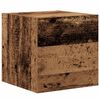 vidaXL Ensemble meuble TV 3 pcs Bois Ancien Bois d'ing&eacute;nierie