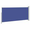 vidaXL Auvent lat&eacute;ral r&eacute;tractable 140 x 300 cm Bleu