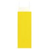 vidaXL Sacs en papier 250 pcs avec poign&eacute;es jaune 32x17x44 cm
