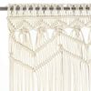 vidaXL Rideau en macram&eacute; 140x240 cm Coton