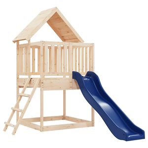 vidaXL Aire de jeux d'ext&eacute;rieur bois de pin massif