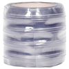 vidaXL Rideau de porte transparent 200 mmx1,6 mm 10 m PVC