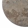 vidaXL Dessus de table Gris &Oslash;40x2,5 cm Marbre