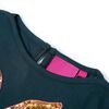 T-shirt enfants &agrave; manches longues vert fonc&eacute; 92