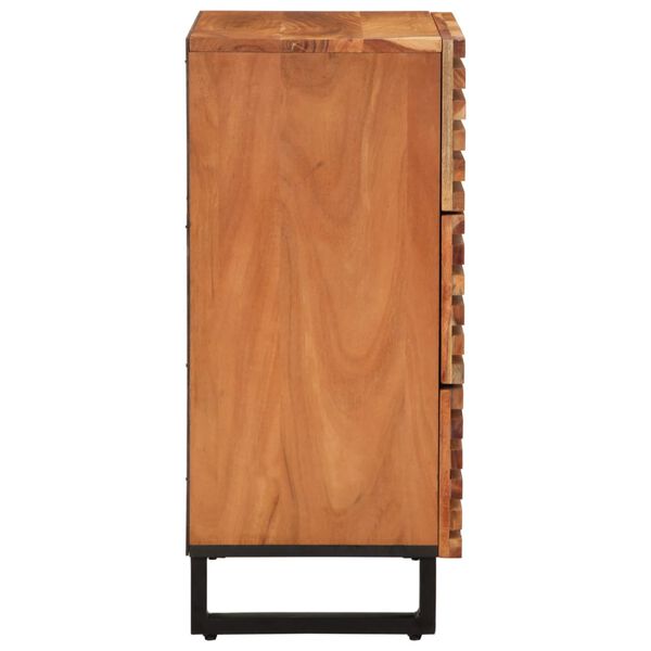 vidaXL Buffet 60x34x75 cm bois d'acacia massif