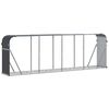 vidaXL Porte-b&ucirc;ches anthracite 300x45x100 cm acier galvanis&eacute;