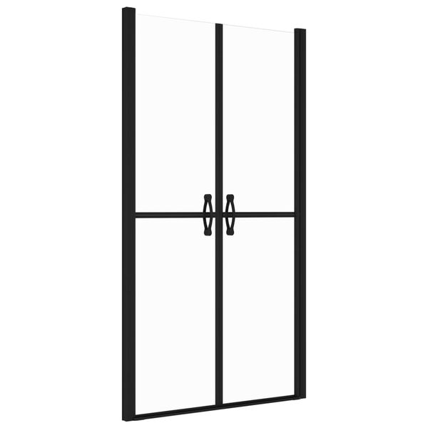 vidaXL Porte de douche ESG transparent (98-101)x190 cm