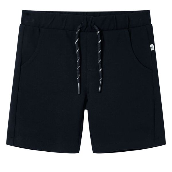 Short pour enfants avec cordon de serrage bleu marine 128