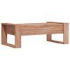 vidaXL Table basse 110x60x40 cm Bois de teck massif