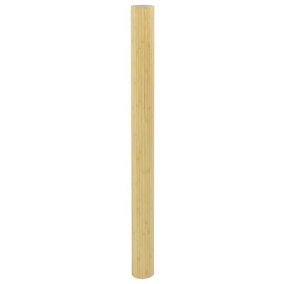 vidaXL Cloison de séparation naturel clair 165x400 cm bambou