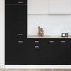 vidaXL Armoire suspendue avec tiroir Ch&ecirc;ne noir 50 x 46 x 81,5 cm