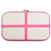 vidaXL Tapis gonflable de gymnastique avec pompe 60x100x15 cm PVC Rose