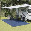 vidaXL Tapis de tente bleu 5x3 m