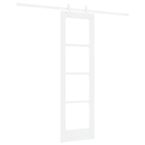 vidaXL Porte coulissante Blanc 61 x 198,5 cm