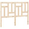 vidaXL T&ecirc;te de lit 140,5x4x100 cm Bois massif de pin