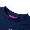 Sweatshirt pour enfants bleu marine 140