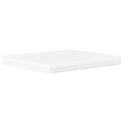 vidaXL Lit avec matelas bleu 160x200 cm velours