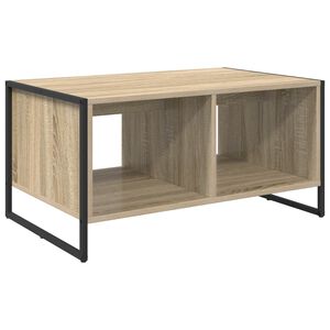 vidaXL Table basse Sonoma 80 x 50 x 40 cm Bois d'ing&eacute;nierie