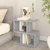 vidaXL Table de chevet Sonoma gris 50x30x51,5 cm Bois d'ing&eacute;nierie
