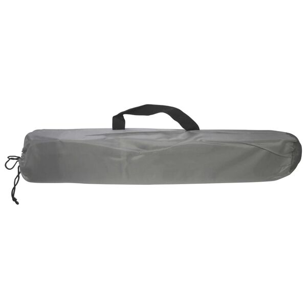 Bo-Camp Brise-vent avec poutres sup&eacute;rieures Caira 500x140 cm Gris